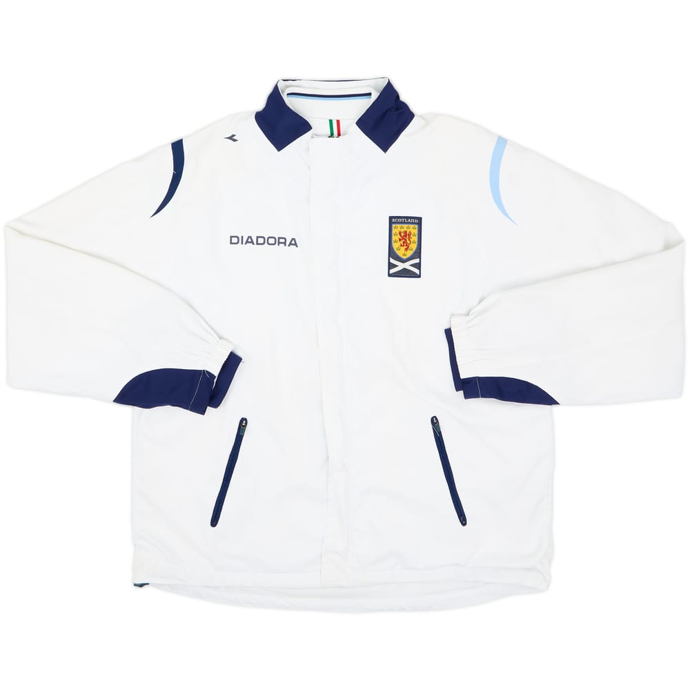 2007-08 Scotland Diadora Track Jacket - 6/10 - (L)