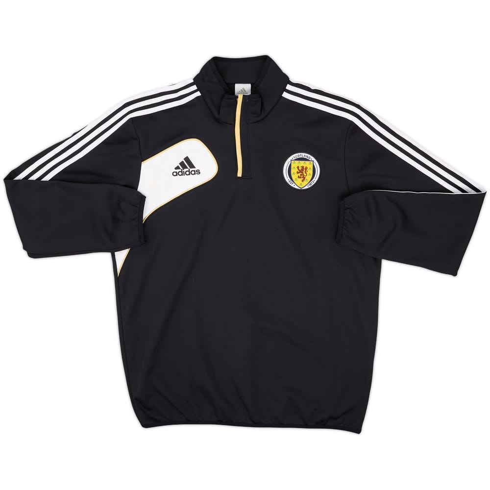 2011-12 Scotland adidas 1/4 Zip Drill Top - 6/10 - (L/XL)