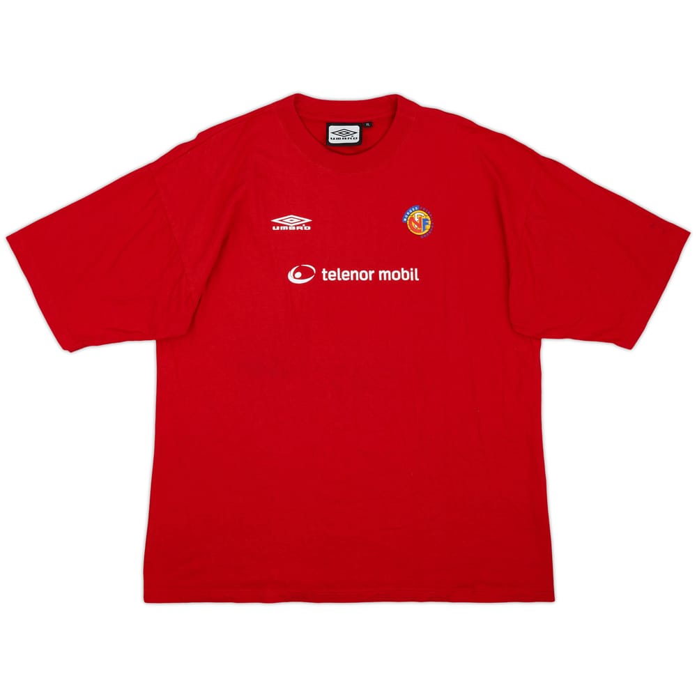 2000-02 Norway Umbro Cotton Tee - 9/10 - (XL)