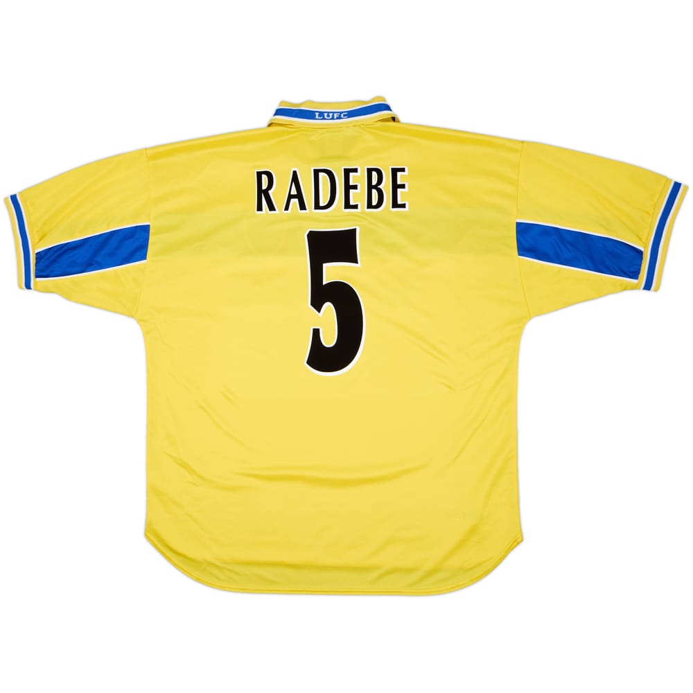 1999-00 Leeds United Third Shirt Radebe #5 - 8/10 - (XL)