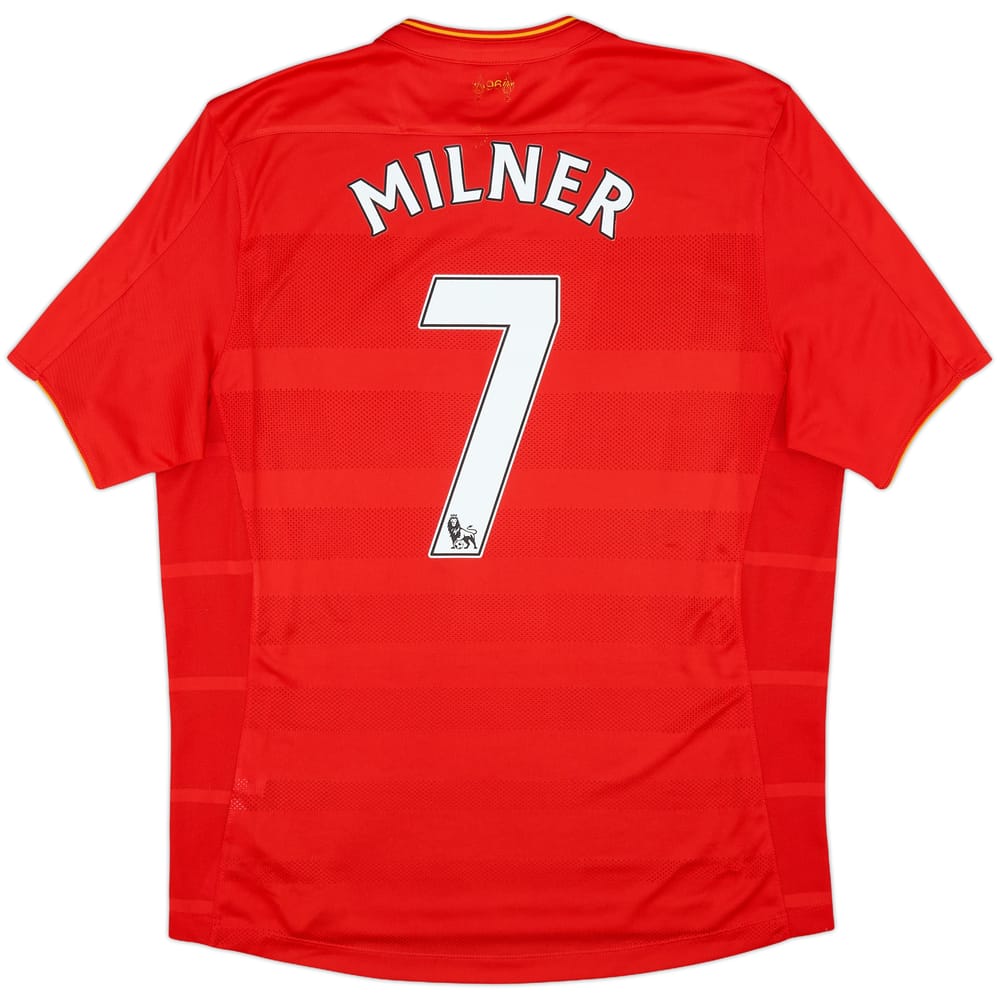 2016-17 Liverpool Home Shirt Milner #7 - 5/10 - (L)