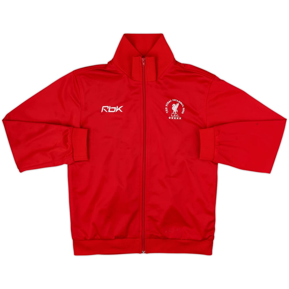2005 Liverpool Reebok 'The Final Istanbul' Track Jacket - 8/10 - (S)