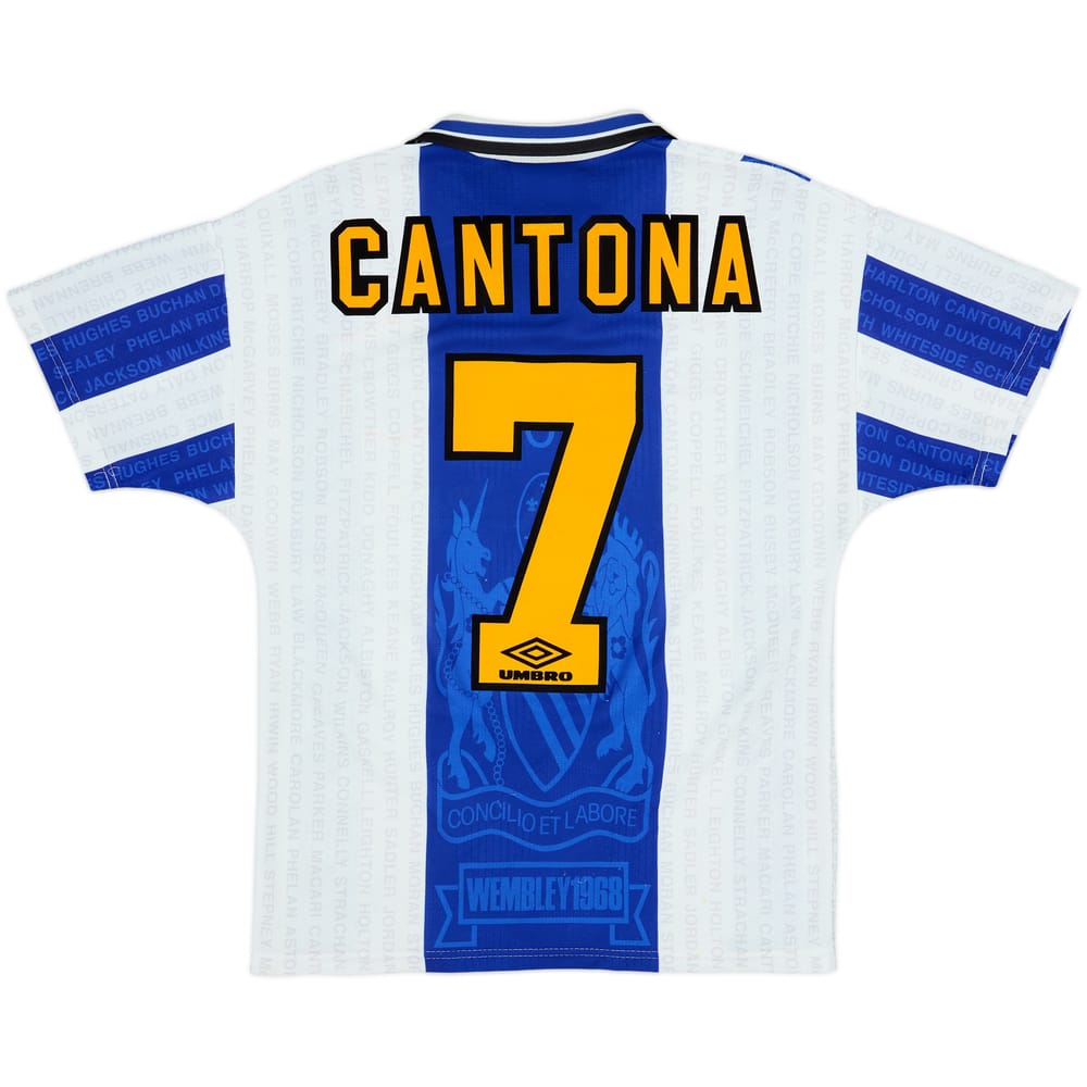 1994-96 Manchester United Third Shirt Cantona #7 - 8/10 - (Y)