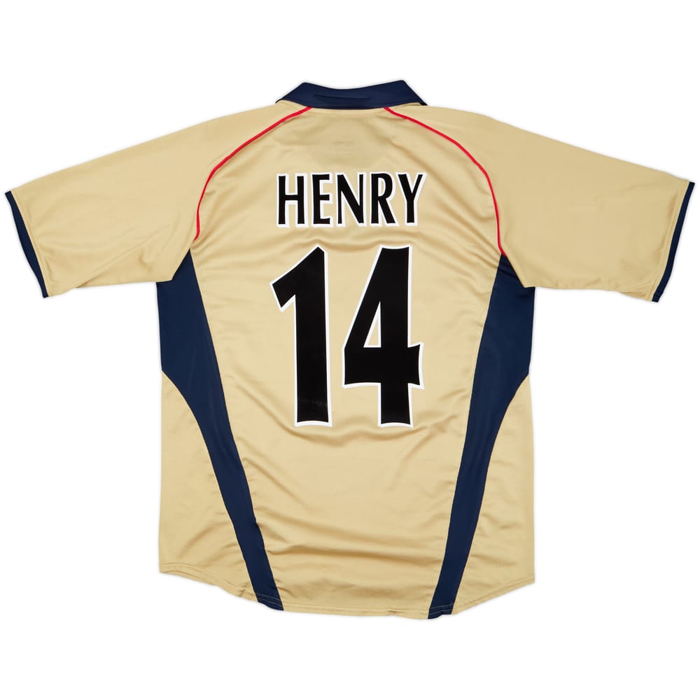 2001-02 Arsenal Away Shirt Henry #14 - 8/10 - (M)