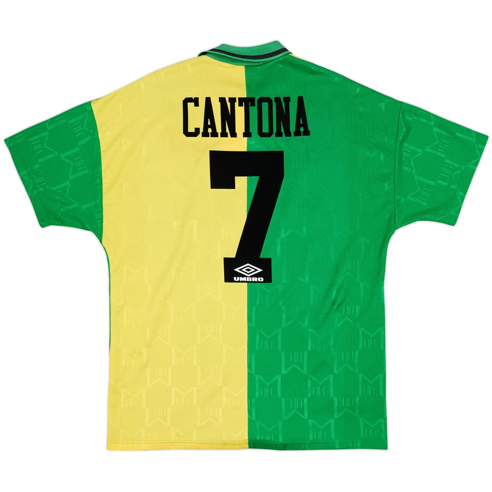 1992-94 Manchester United Third Shirt Cantona #7 - 8/10 - (L)
