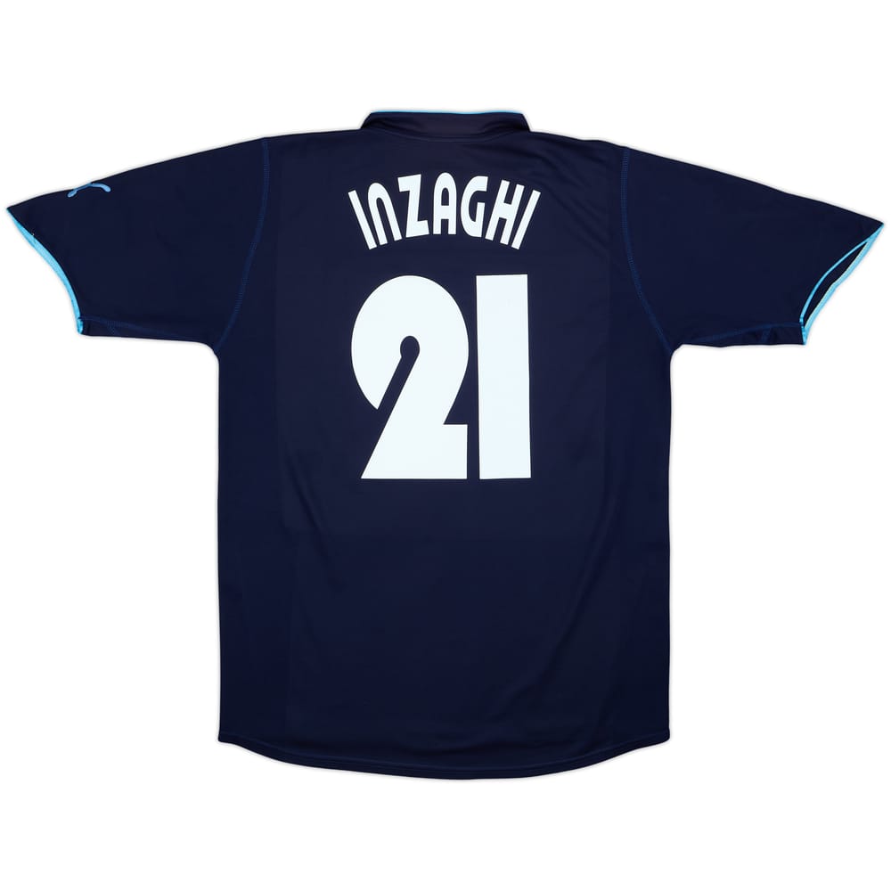 Camiseta de visitante del Lazio 2002-03 Inzaghi #21 - 6/10 - (L)