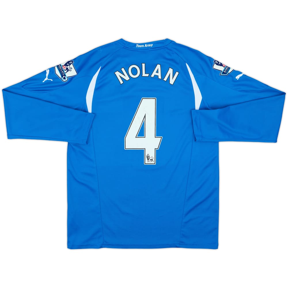 2010-11 Newcastle Away L/S Shirt Nolan #4 - 5/10 - (M)
