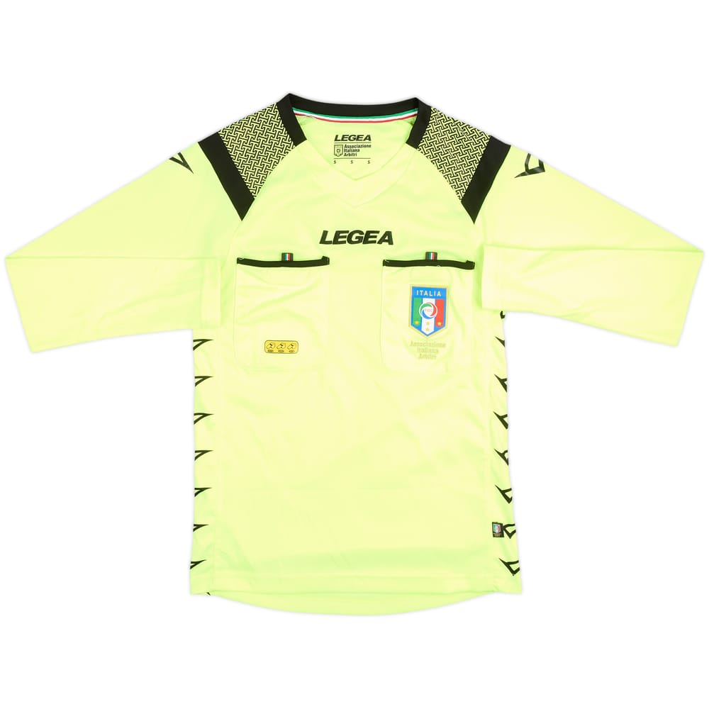 2019-20 Italy Legea Referee L/S Shirt - 7/10 - (S)