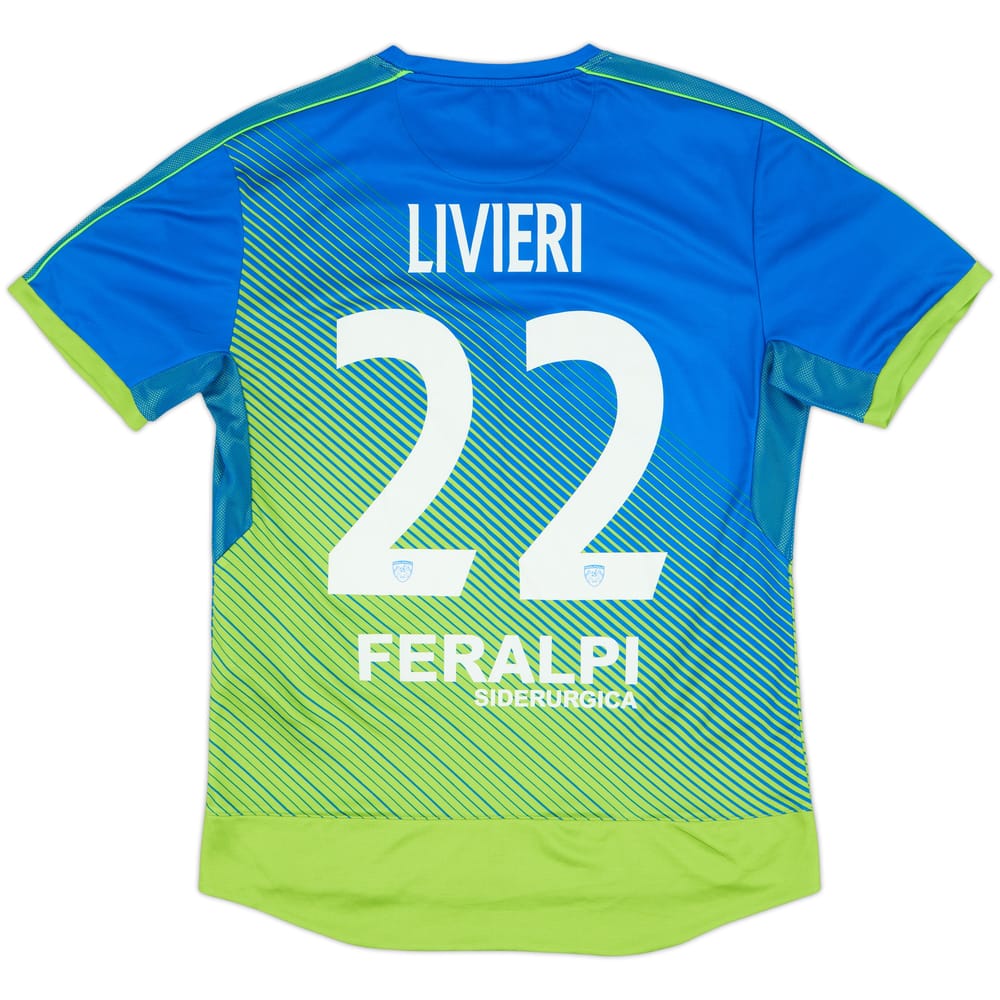 2017-18 Feralpisalo Match Issue Home/GK Shirt Livieri #22