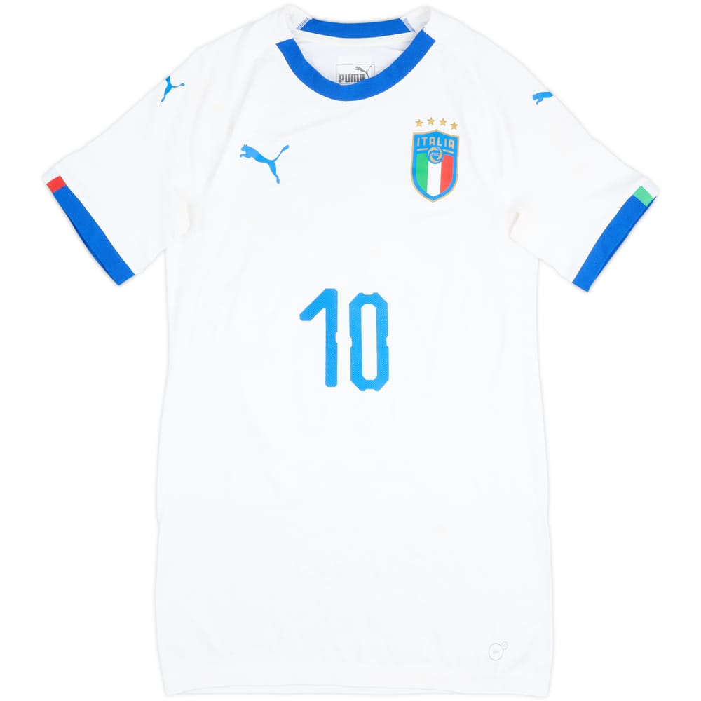 2018-19 Italy Player Issue Away Shirt #10 - 5/10 - (L)