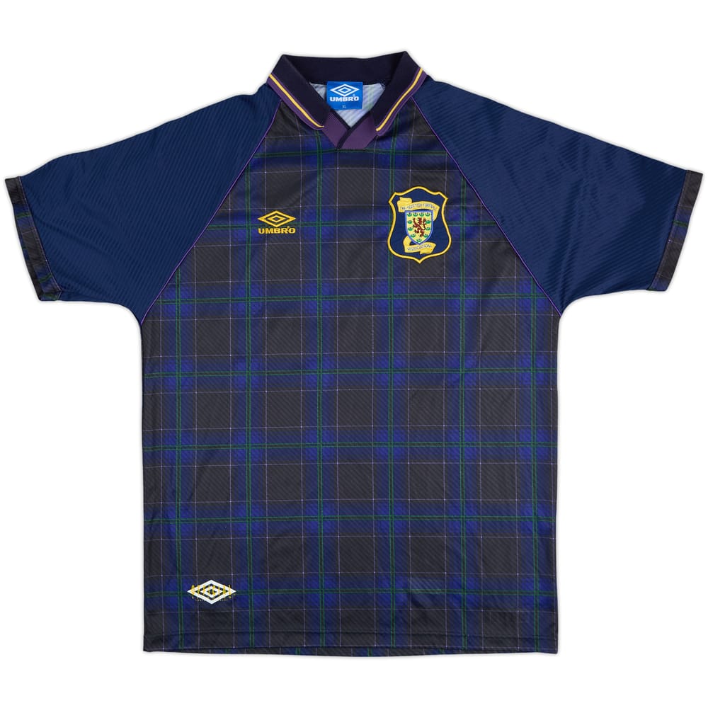 1994-96 Scotland Match Issue Home Shirt #20