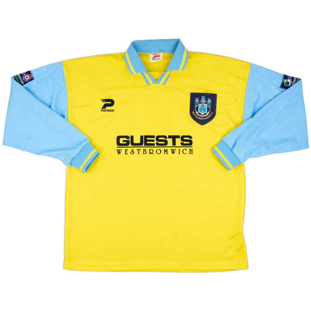 1996-97 West Brom Match Issue Away L/S Shirt #11
