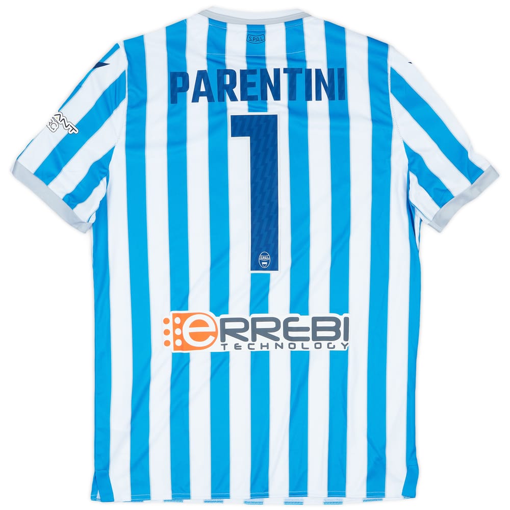 2021-22 SPAL Home Shirt Parentini #1 - 8/10 - (L)