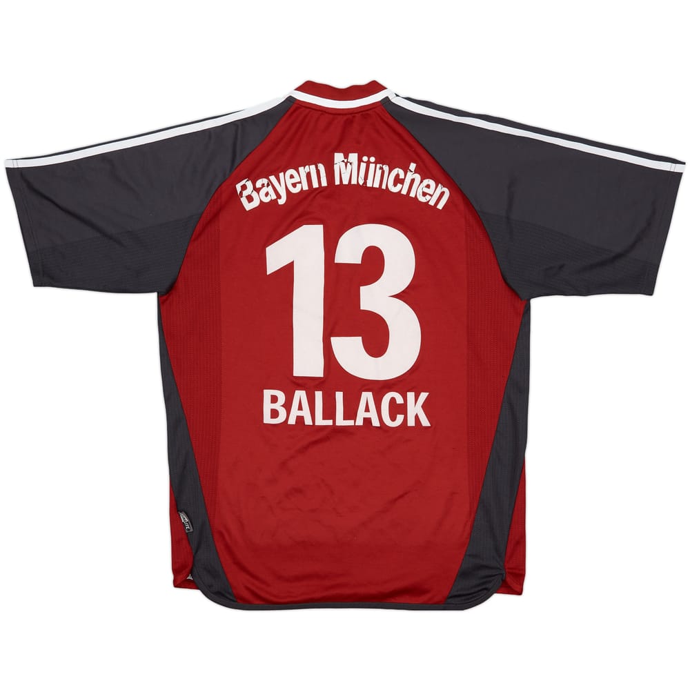2002-03 Bayern Munich Home Shirt Ballack #13 - 4/10 - (M)