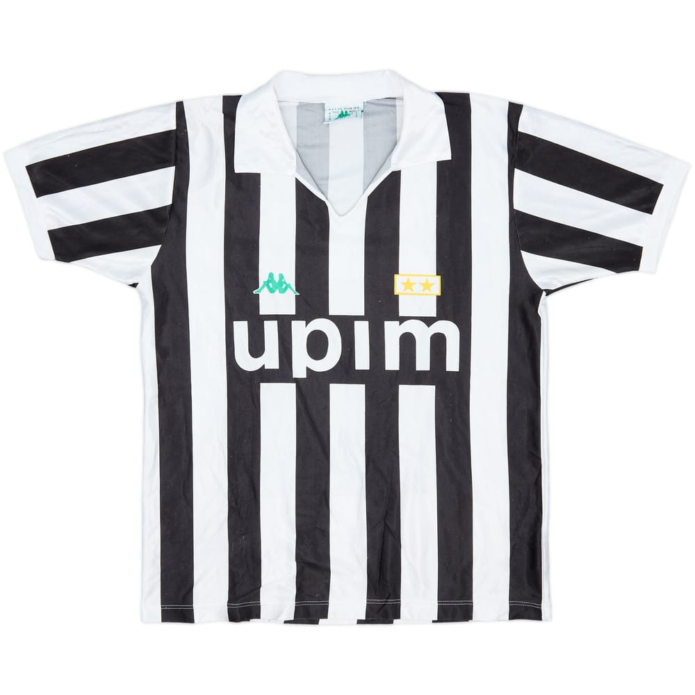 1991-92 Juventus Home Shirt - 8/10 - (M)