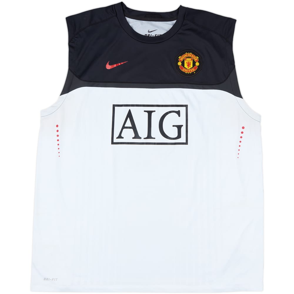 2010-11 Manchester United Nike Training Vest - 7/10 - (XXL)