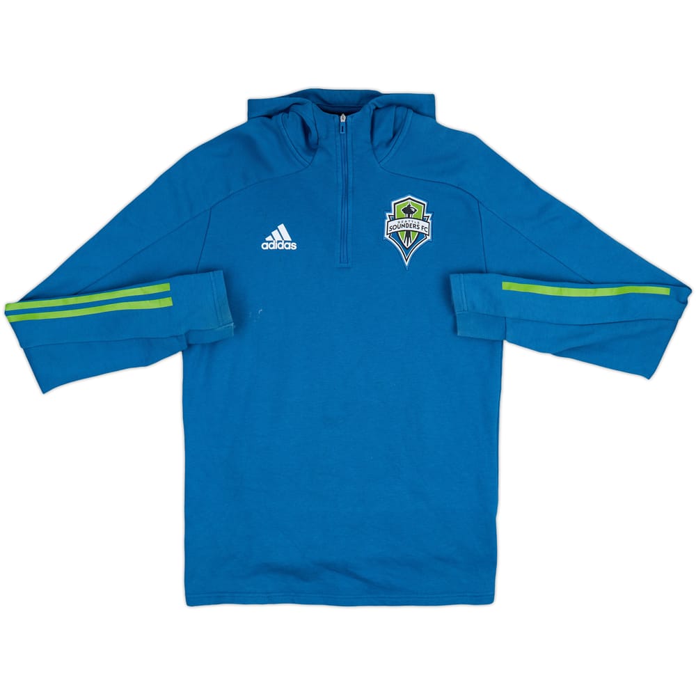 2019-20 Seattle Sounders adidas 1/4 Zip Training Top - 6/10 - (M)