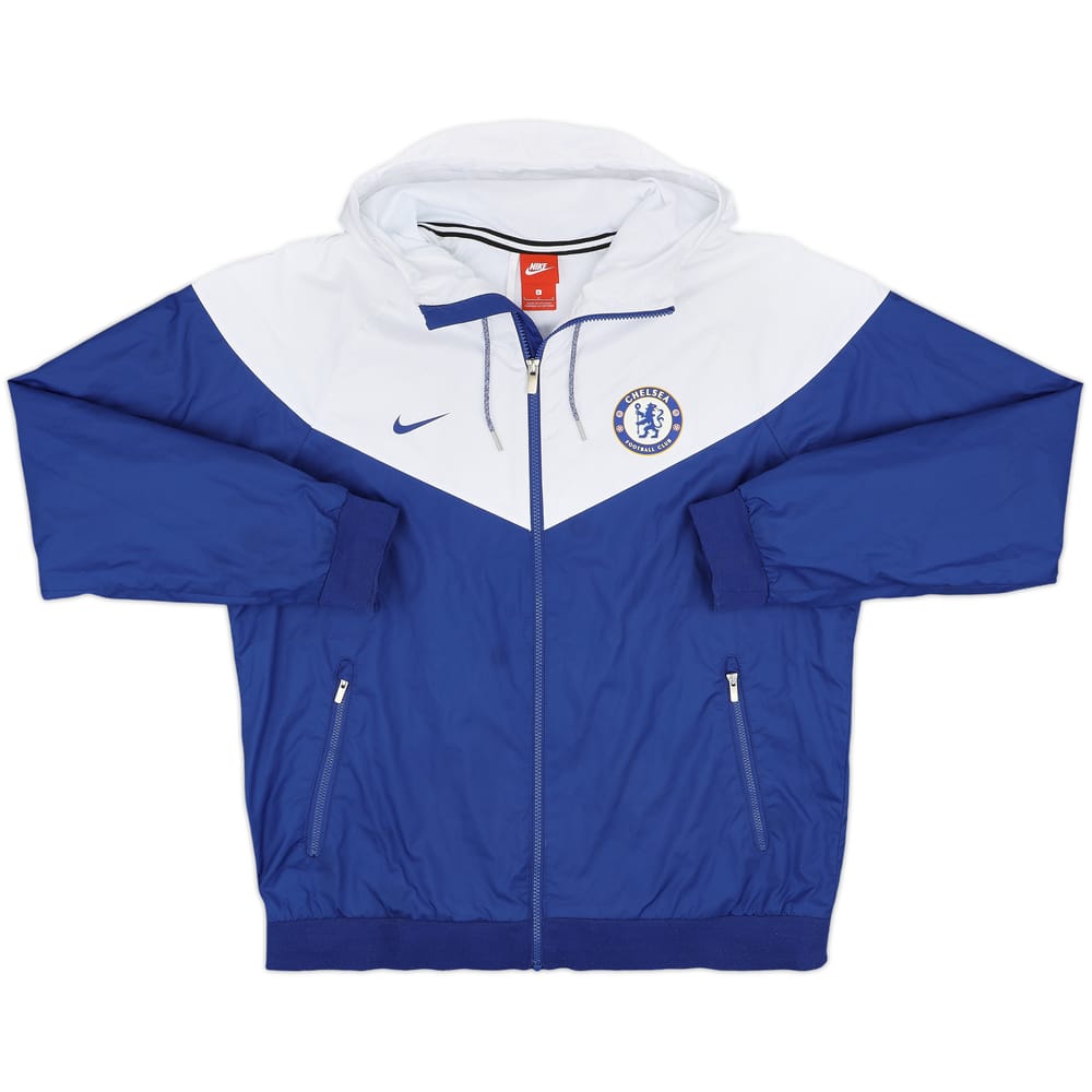 2017-18 Chelsea Nike Hooded Track Jacket - 8/10 - (L)