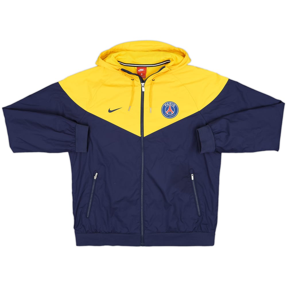 2017-18 Paris Saint-Germain Nike Hooded Track Jacket - 8/10 - (L)