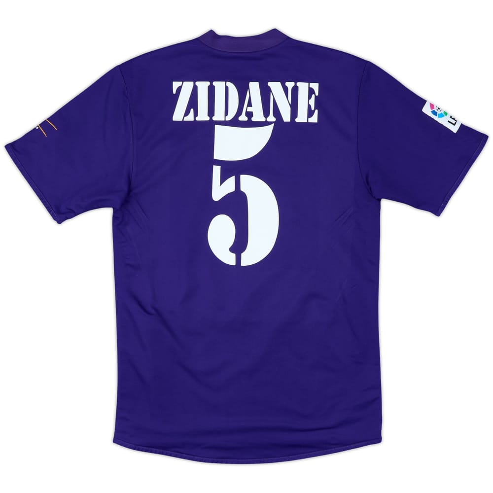 2001 Real Madrid Centenary Third Shirt Zidane #5 - 8/10 - (M)