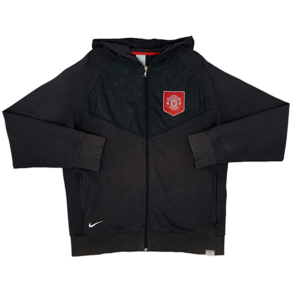 2006-07 Manchester United Nike Hooded Track Jacket - 5/10 - (XL)