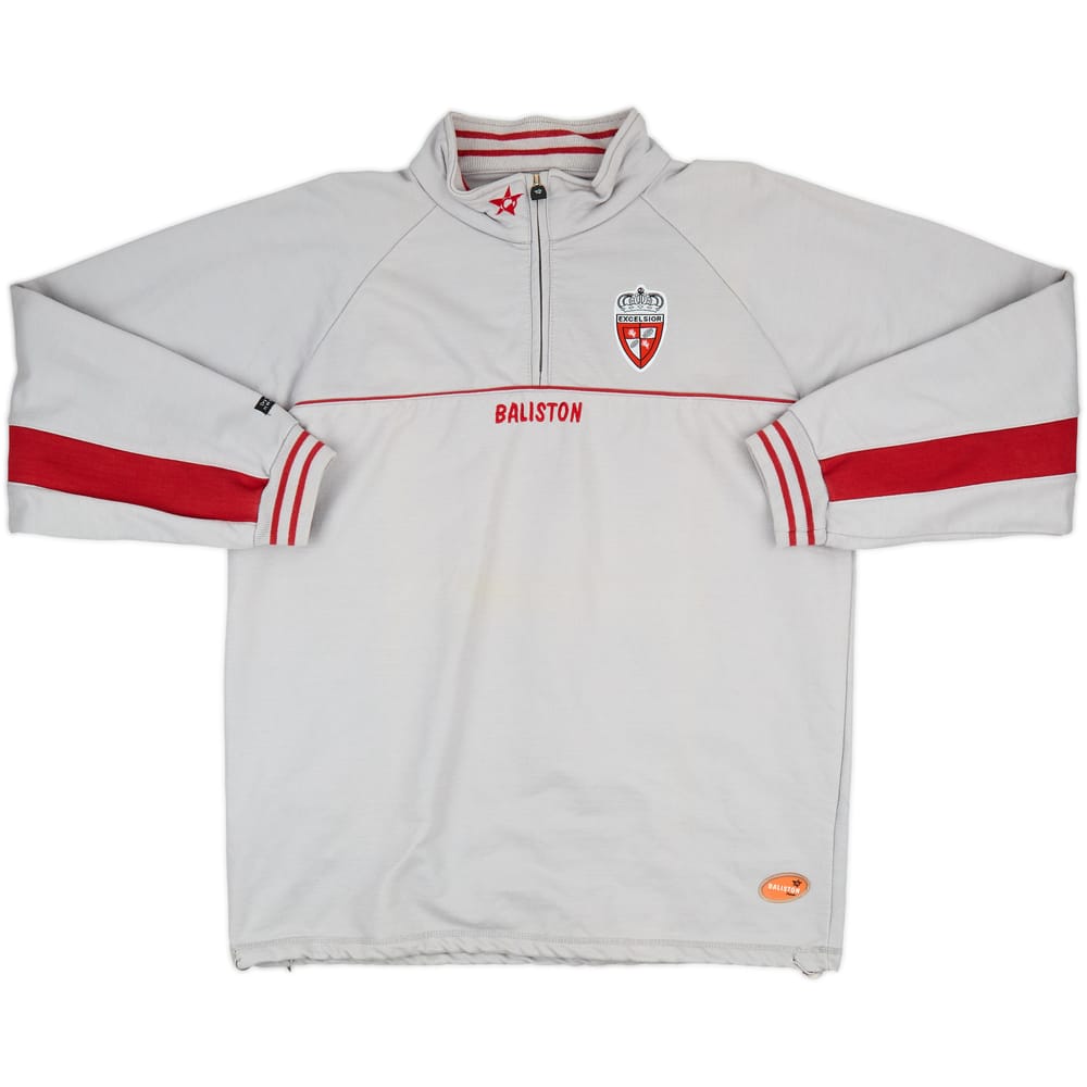 2005-06 Royal Excel Mouscron Baliston 1/4 Zip Sweat Top - 7/10 - (XL)