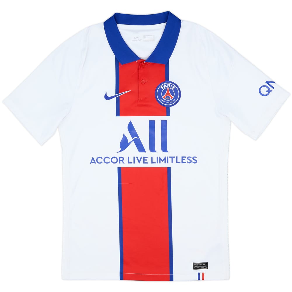 2020-21 Paris Saint-Germain Away Shirt - 7/10 - (S)