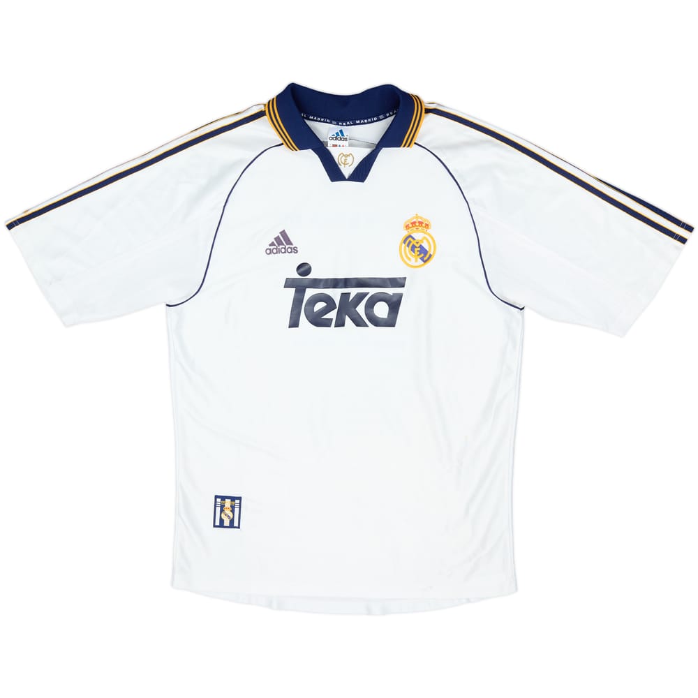 1998-00 Real Madrid 'Final Copa De Europa' Home Shirt - 8/10 - (M)