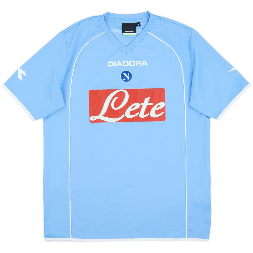2006-07 Napoli Basic Home Shirt - 7/10 - (M)