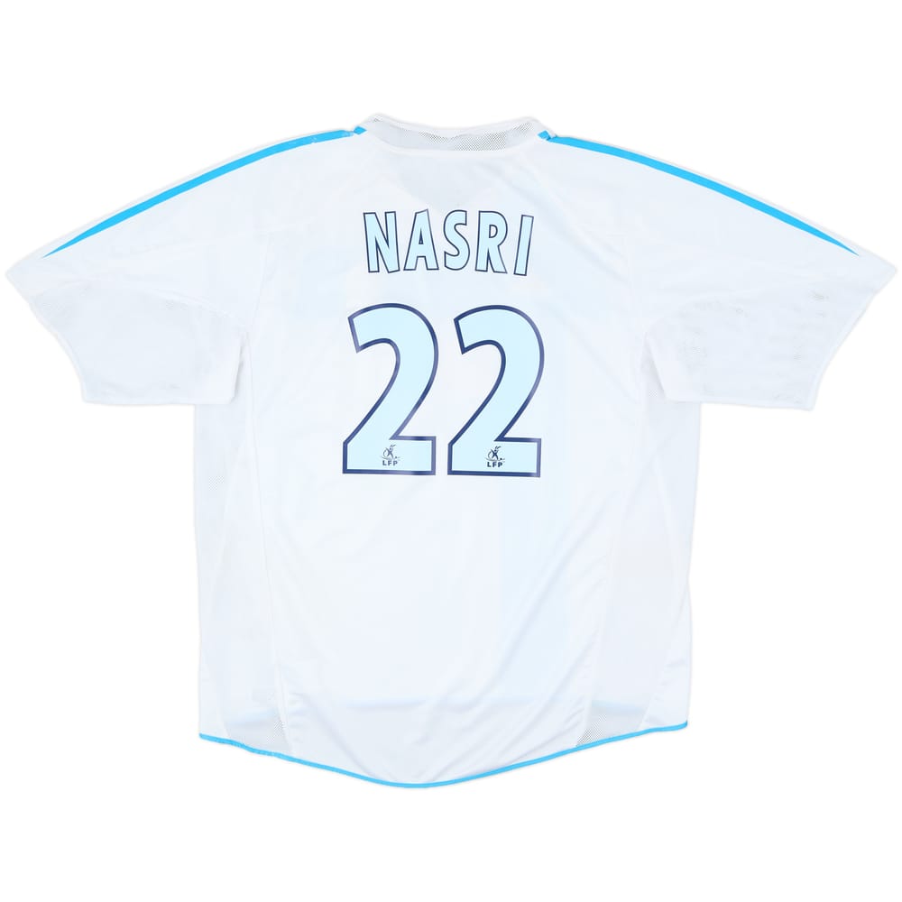 2004-05 Olympique Marseille Home Shirt Nasri #22 - 6/10 - (XL)