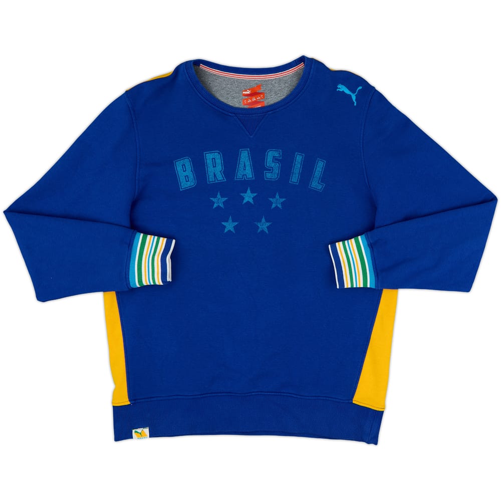 2012-13 Brazil Puma '1958' Sweat Top - 8/10 - (L)