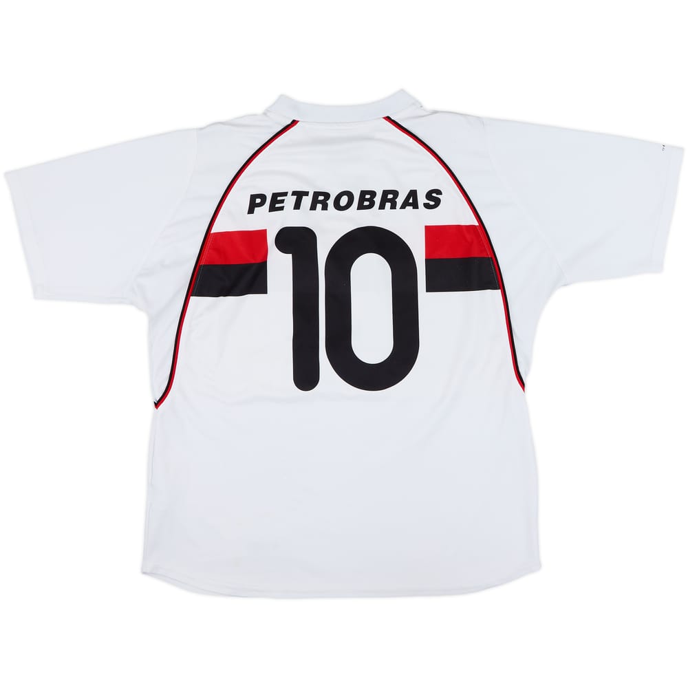 2002-03 Flamengo Away Shirt #10 - 7/10 - (XL)