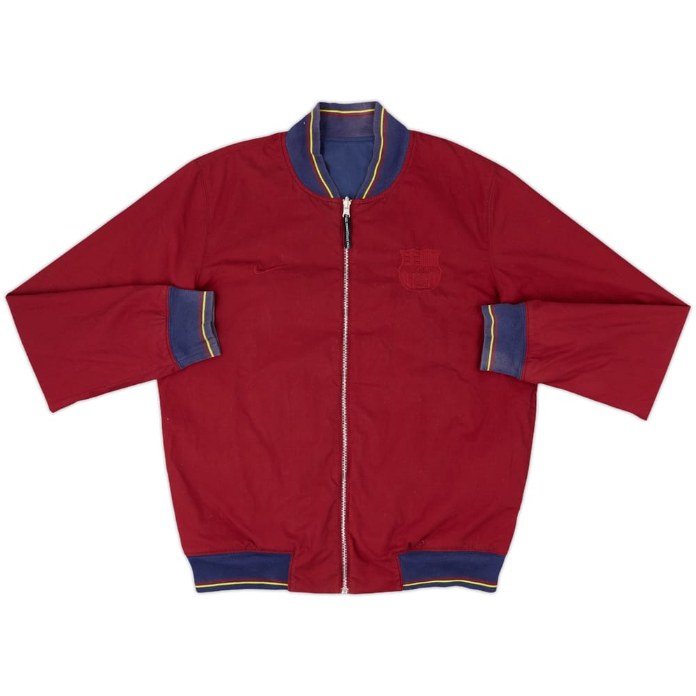 2013-14 Barcelona Nike Reversible Bomber Jacket - 6/10 - (L)