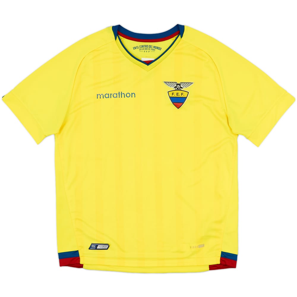 2017-18 Ecuador Home Shirt - 8/10 - (L)