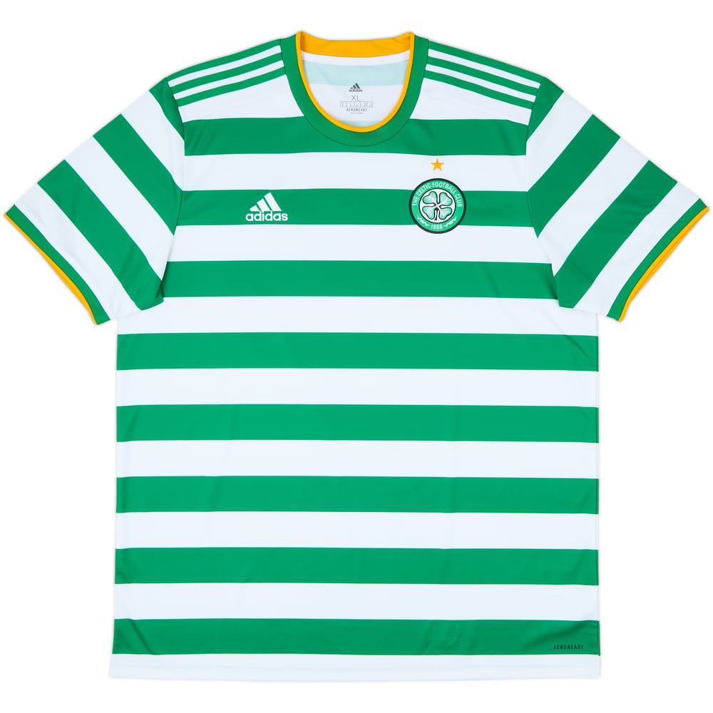 2020-21 Celtic Home Shirt - 10/10 - (XL)