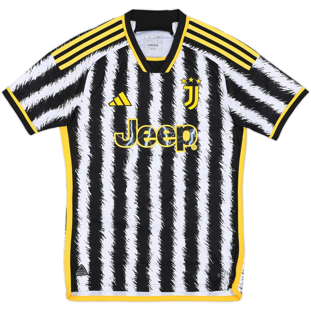 2023-24 Juventus Authentic Home Shirt - 9/10 - (S)