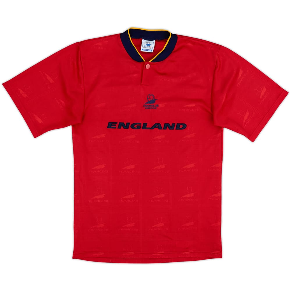 1998 England World Cup 98 Leisure Shirt - 9/10 - (XL)