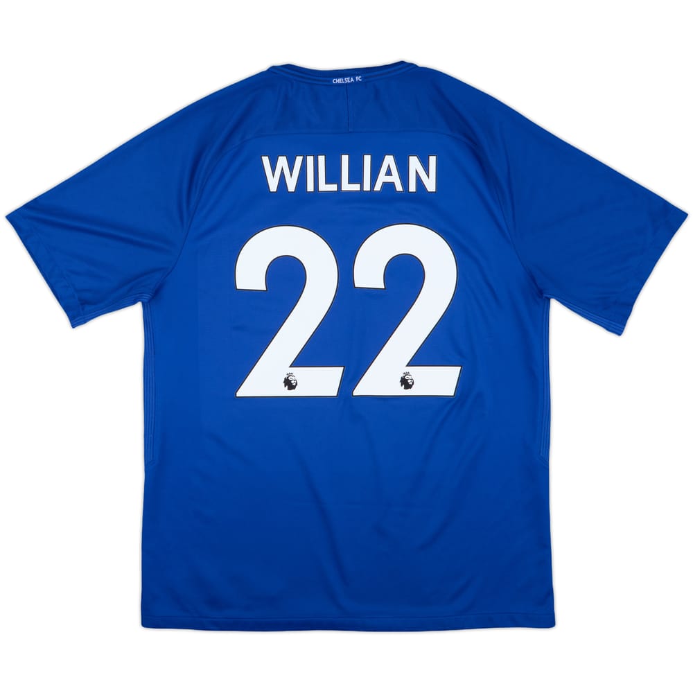 2017-18 Chelsea Home Shirt Willian #22 - 10/10 - (XL)