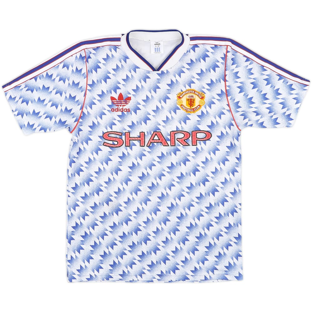 1990-92 Manchester United Away Shirt - 8/10 - (S)