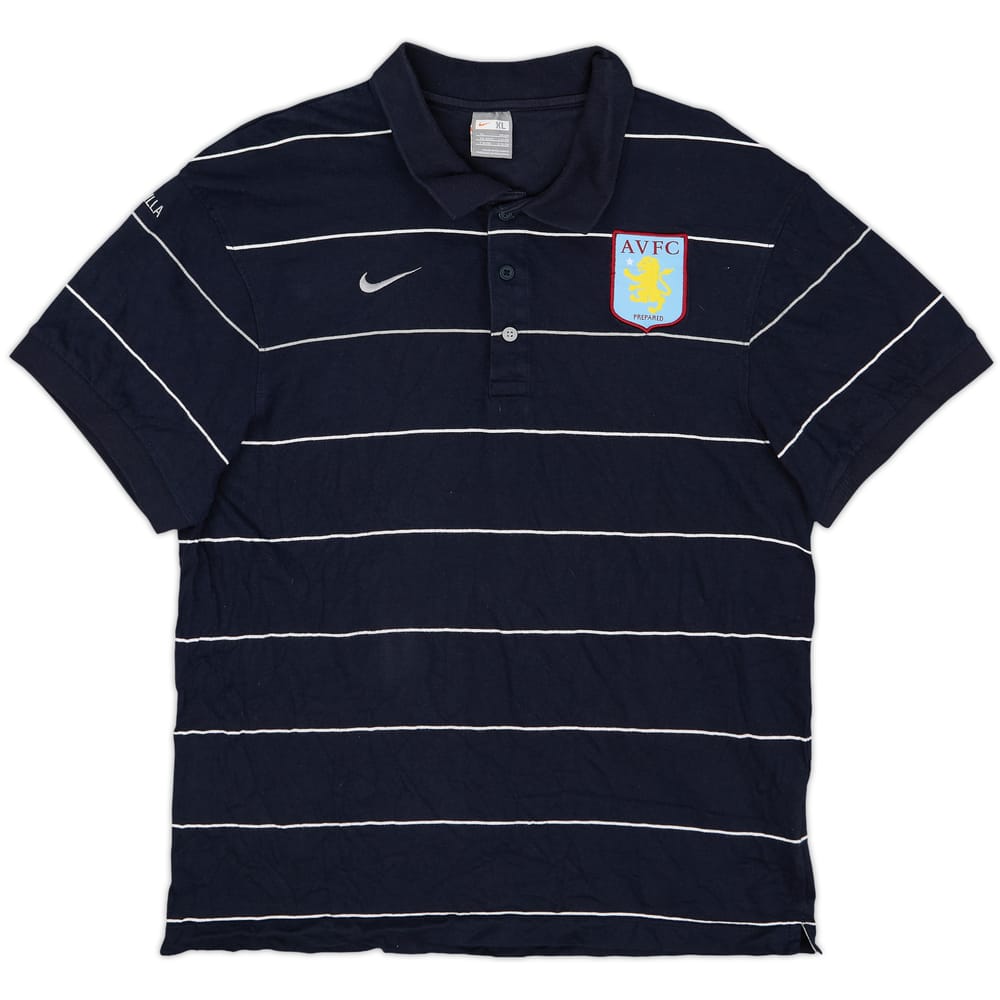 2008-09 Aston Villa Nike Polo Shirt - 10/10 - (XL)