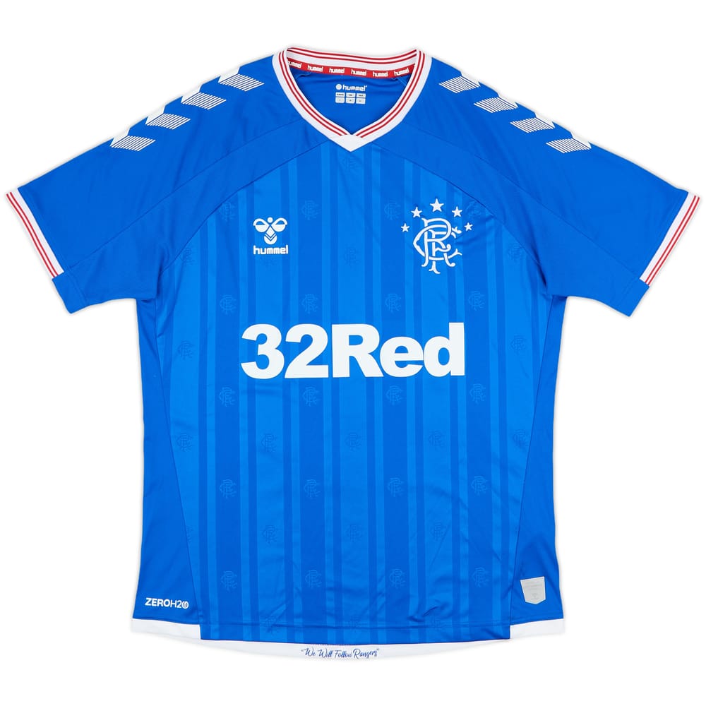 2019-20 Rangers Home Shirt - 7/10 - (L)