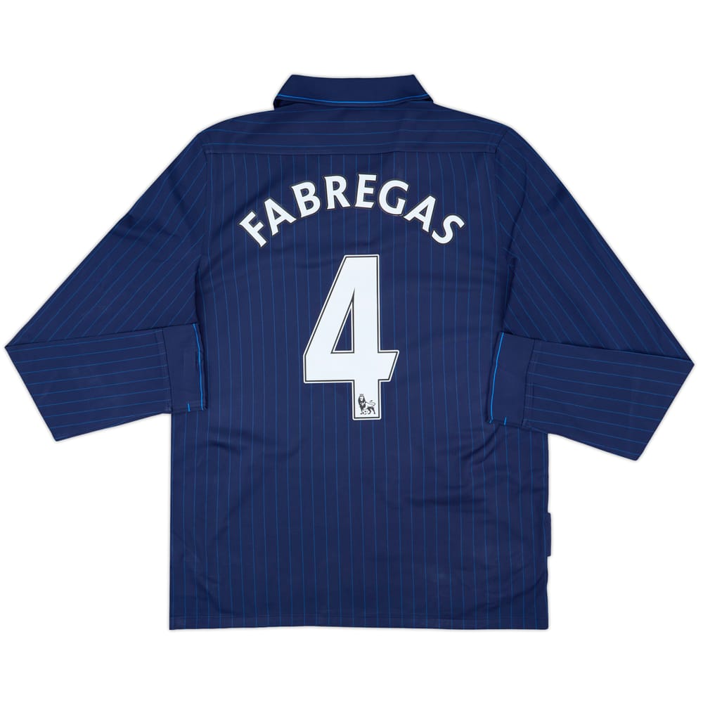 2009-10 Arsenal Away L/S Shirt Fabregas #4 - 6/10 - (M)