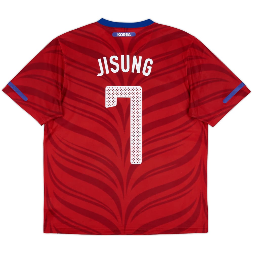 2010-12 South Korea Basic Home Shirt Jisung #7 - 7/10 - (L)