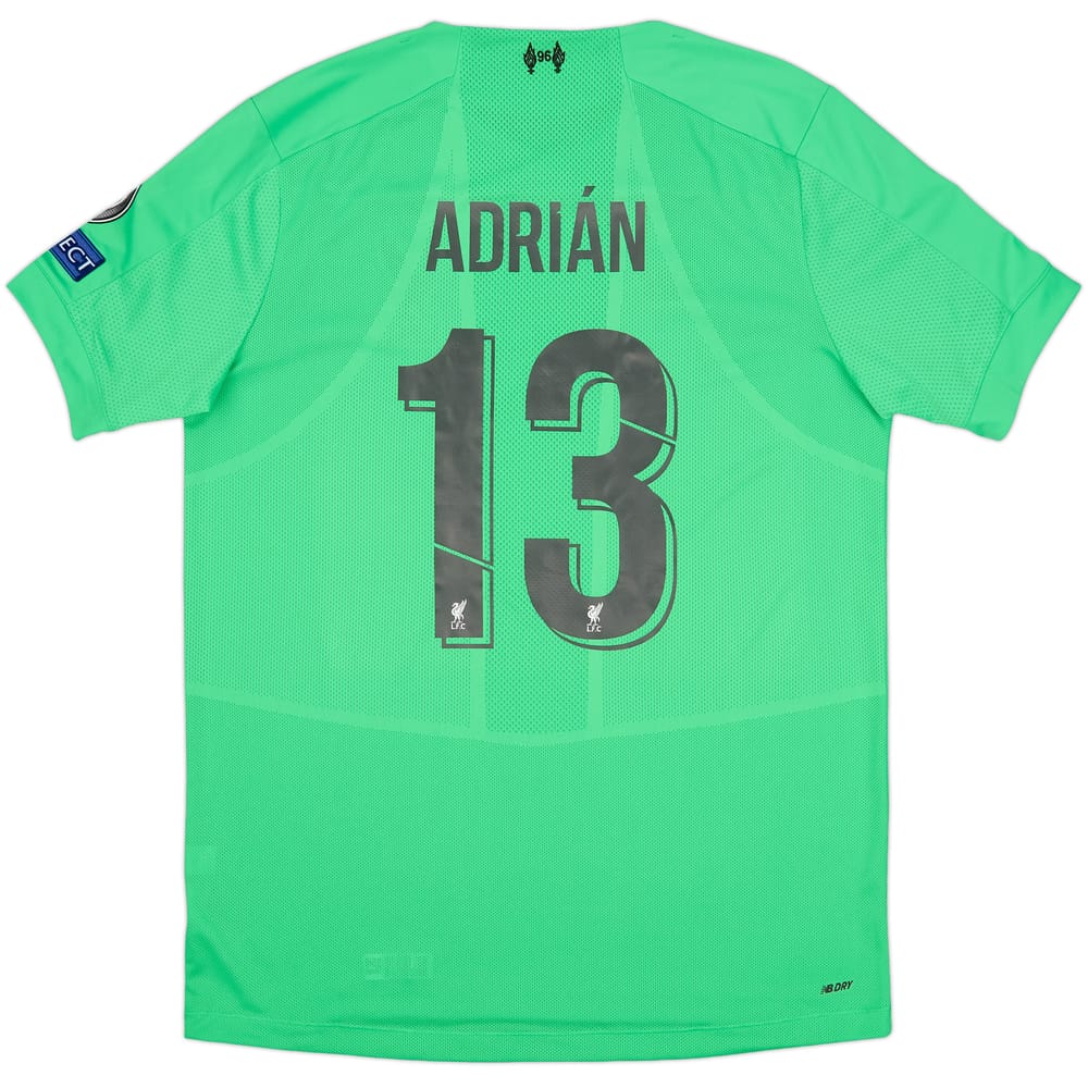 2019-20 Liverpool GK S/S Shirt Adrian #13 - 10/10 - (L)