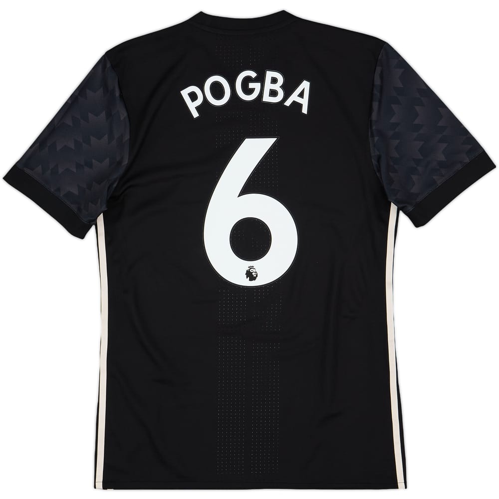 2017-18 Manchester United Authentic Away Shirt Pogba #6 - 8/10 - (M)