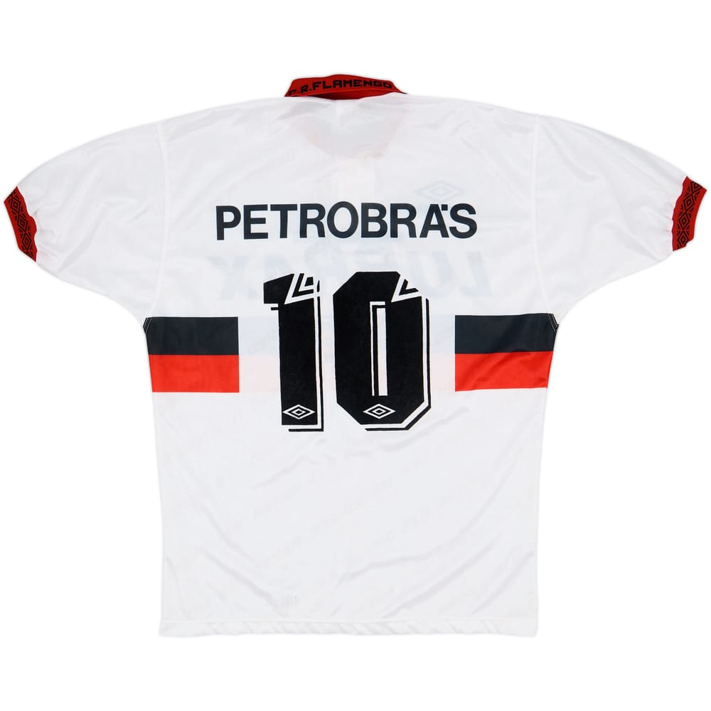 1993-94 Flamengo Away Shirt #10 - 9/10 - (L)