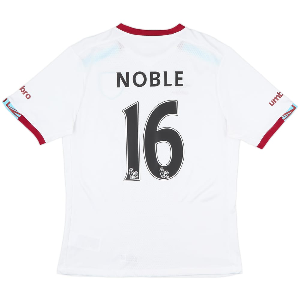 2016-17 West Ham Away Shirt Noble #16 - 8/10 - (M)
