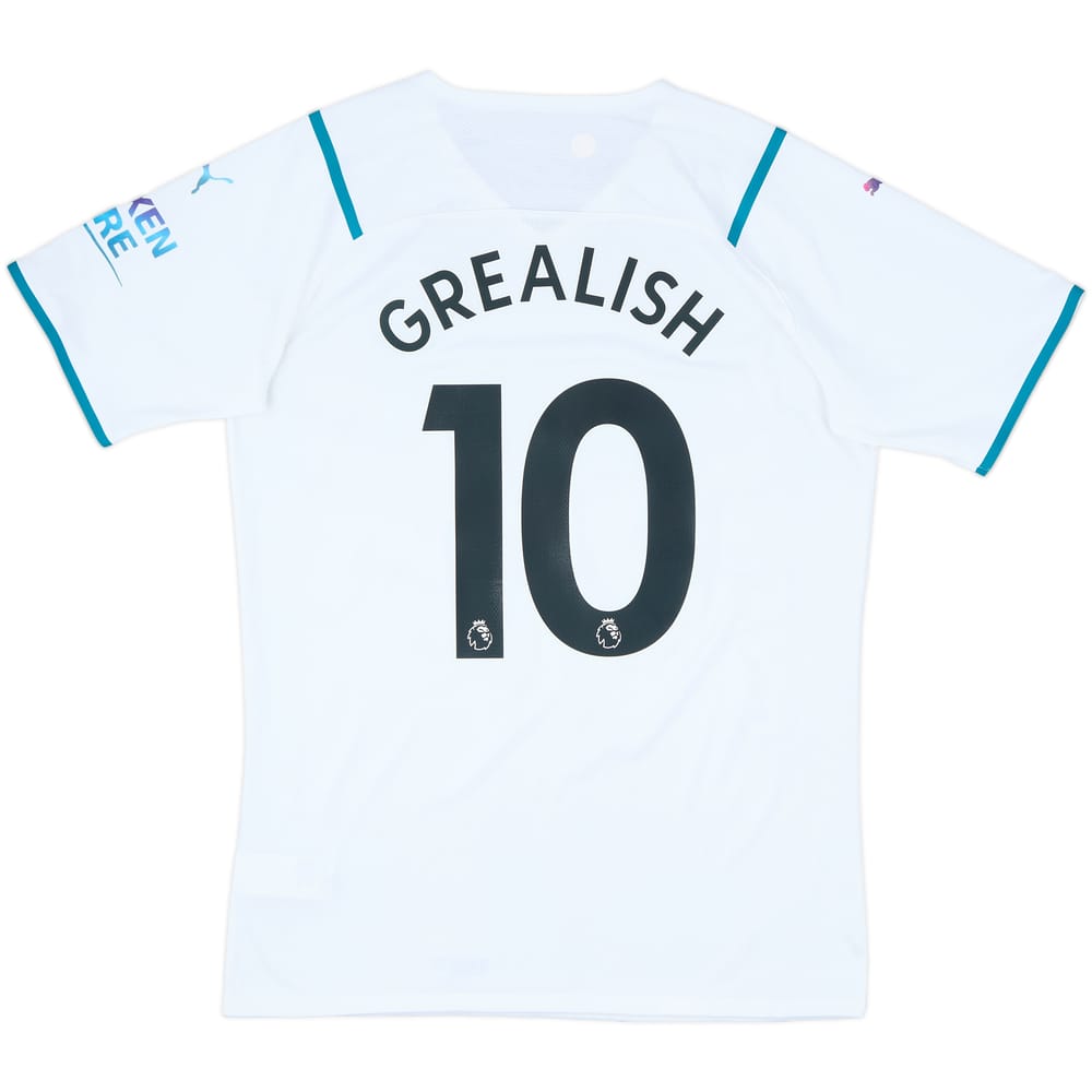 2021-22 Manchester City Away Shirt Grealish #10 - 8/10 - (XXL)
