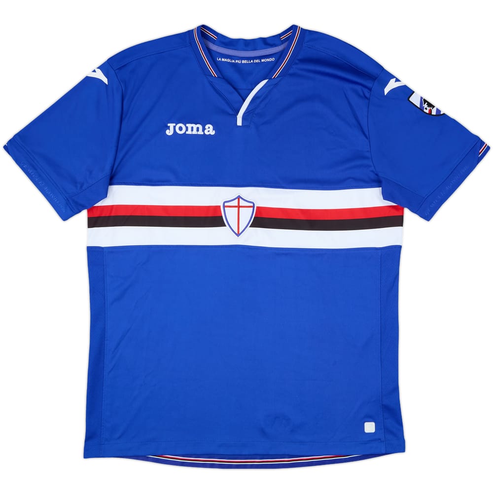 2018-19 Sampdoria Home Shirt - 8/10 - (XL)