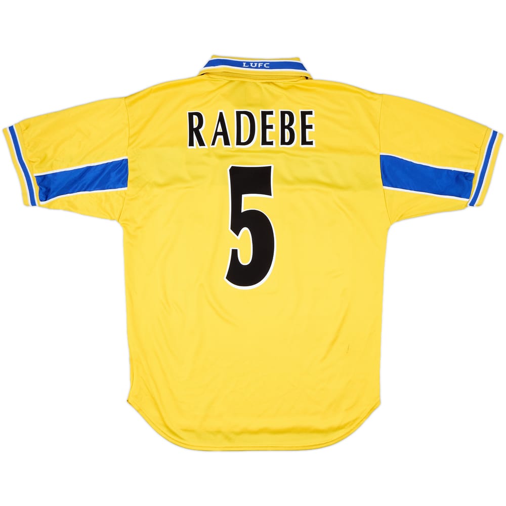 1999-00 Leeds United Third Shirt Radebe #5 - 7/10 - (M)